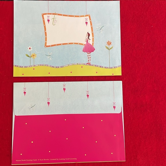 Marian Heath Greeting Cards-“Lollysticks”- Two cards of six designs w/envelopes - Picture 8 of 8